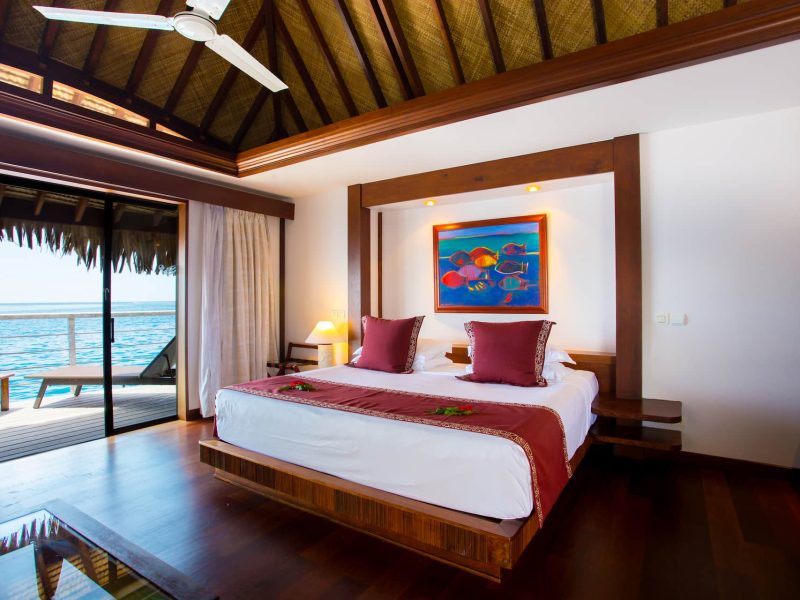 MOZ_Manava Beach Resort & Spa_Premium Overwater Bungalow_bedroom©JPYPhotography 2