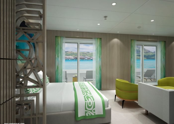 croisière Aranoa - intérieur Grande Suite Royale - photo de synthèse