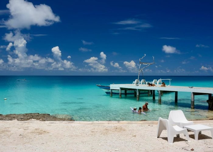 pension raimiti à fakarava sud - plage, lagon et ponton