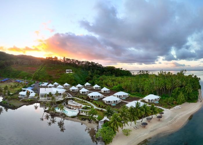 hôtel apatoa Raiatea - vue aérienne